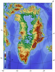 Map of Greenland