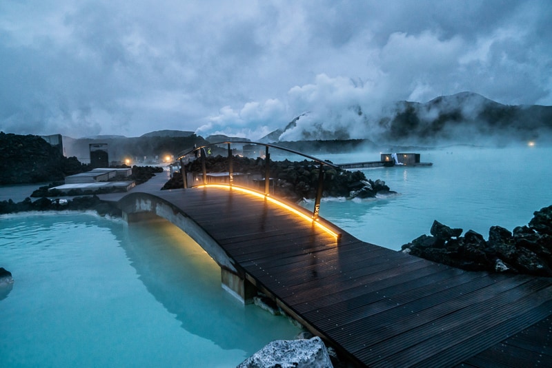 Geothermal Spa Blue Lagoon In Reykjavik