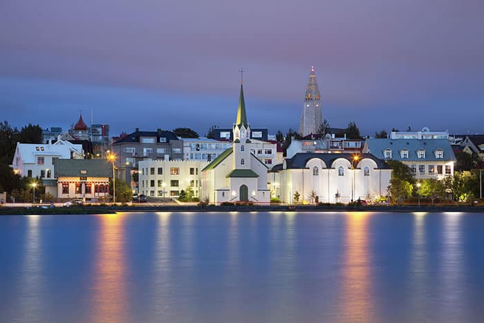 Reykjavik, Iceland’s capitol is one of the cleanest, safest, and happiest cities in the world. Even though it only has an urban area population of around 200,000, it is the home of the vast majority of Iceland’s inhabitants. Click through to read more on the gorgeous city!