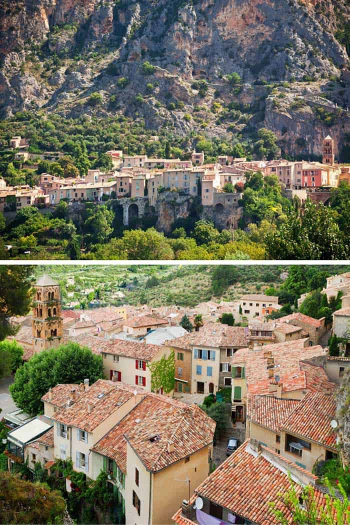 Small towns in France Moustiers Sainte-Marie! Click through to see 9 charming towns in France!