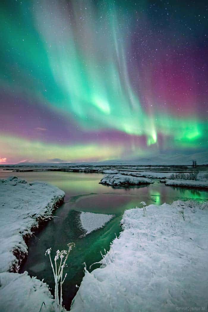 Northern Lights Thingvellir National Park