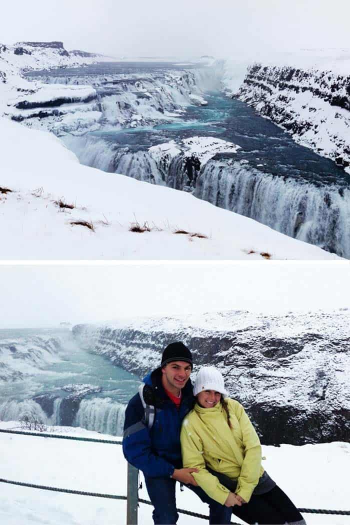 Gullfoss waterfall Iceland