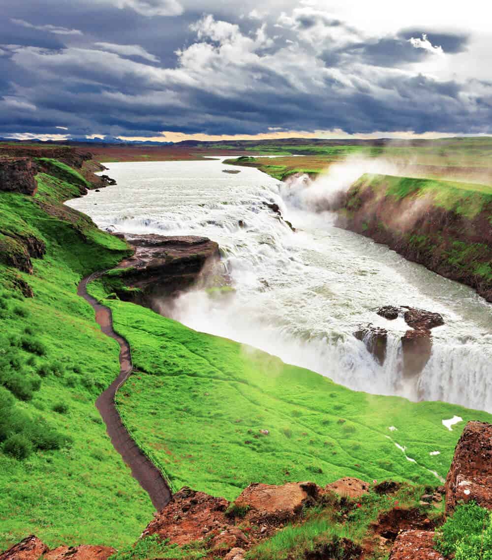 Gullfoss Waterfall, Iceland