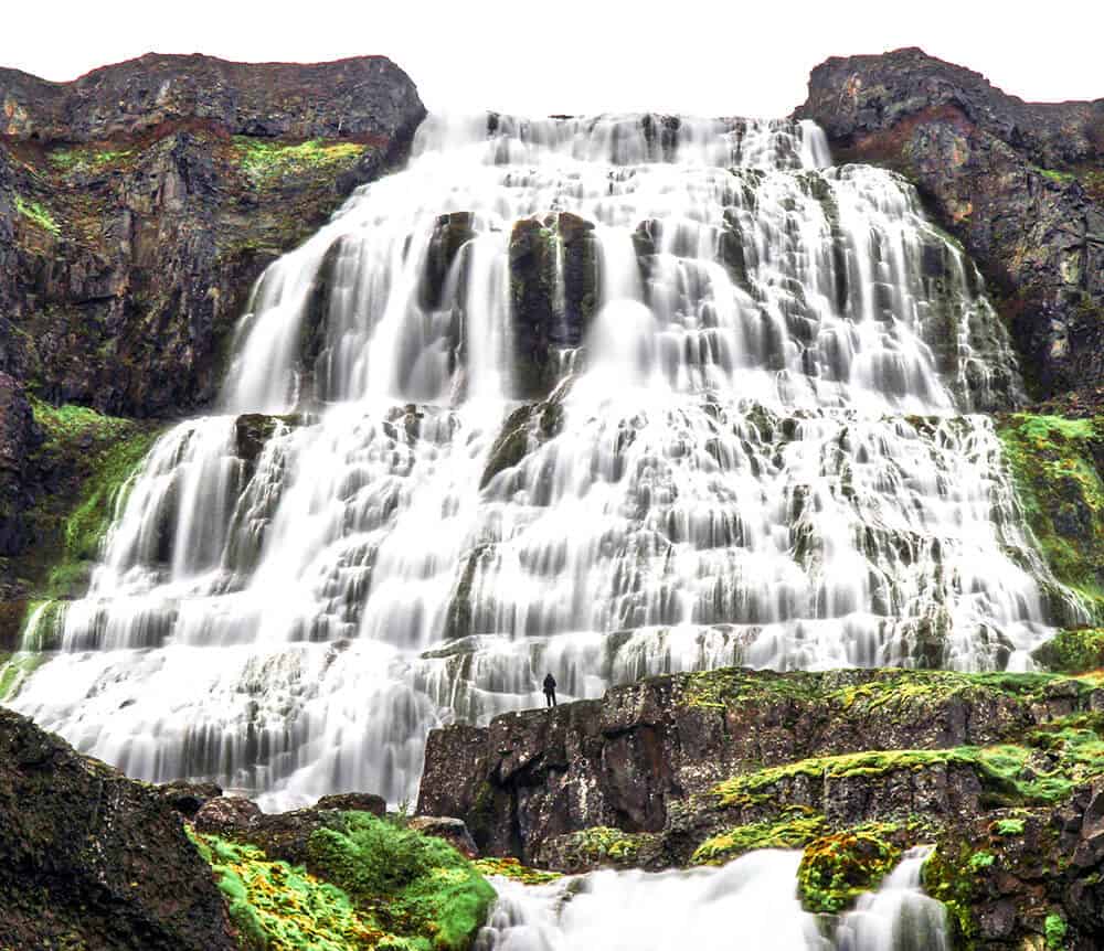 Dynjandi Waterfall, Westfjords of Iceland