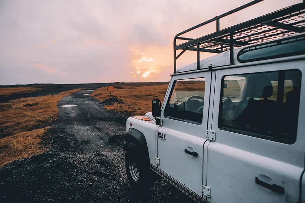 Black sand beach in Vik, Iceland