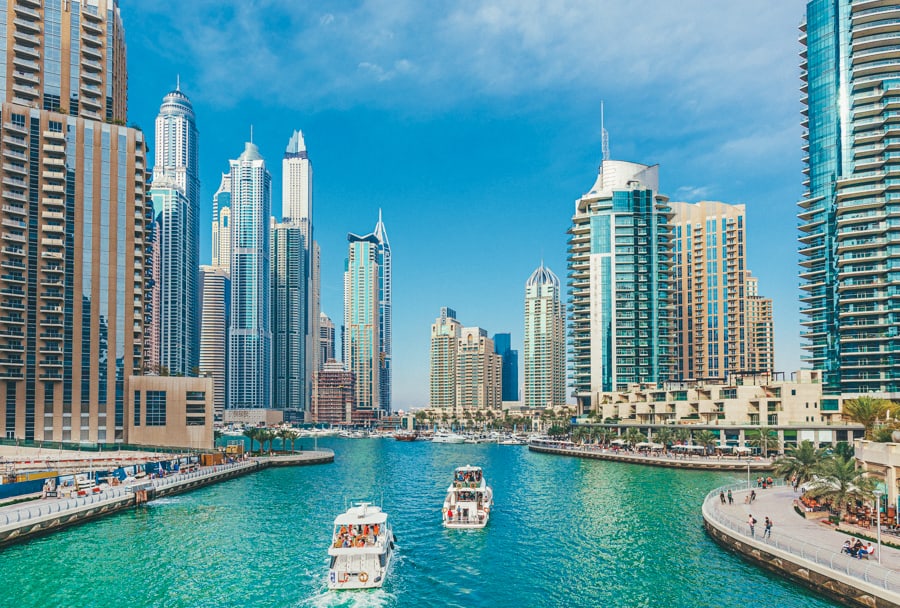 Dubai Marina dinner cruise