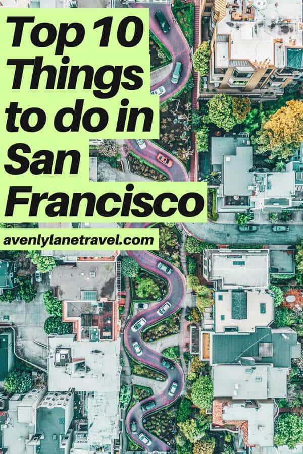 Top 10 Things to do in San Francisco, CA. San Francisco has so many incredible city photography spots it can be hard to know which ones are a must see. Click the pin to explore the best things to do in San Francisco, including the Painted Ladies, The Golden Gate Bridge, the beautiful beaches, Lombard Street, Alcatraz Island and so much more. #sanfrancisco #california #usatravel #usa #travelblog #travel #wanderlust