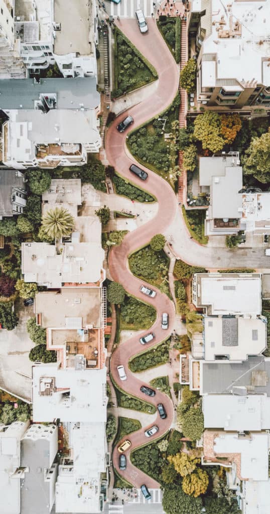 Lombard Street in San Francisco