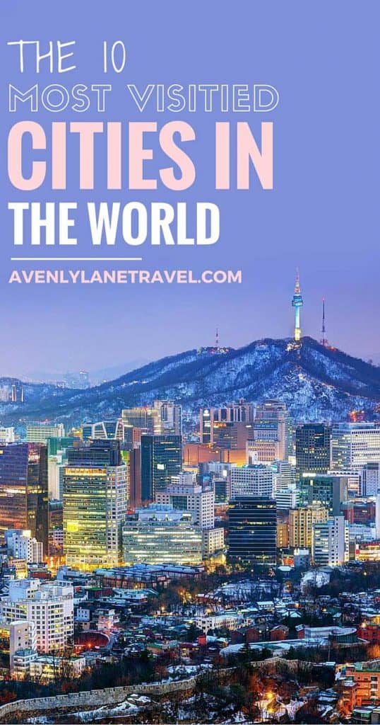 10 Most Visited Cities in the World Have you ever wondered what cities are the most visited in the world? MasterCard recently released their annual report showing which cities forecast to be most visited by international travelers in 2015. Click through to see if you favorite city made the list!
