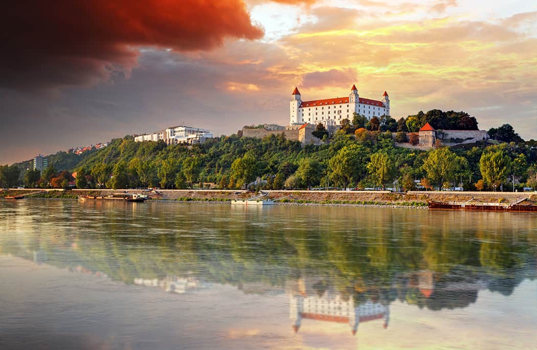 Bratislava castle Slovakia