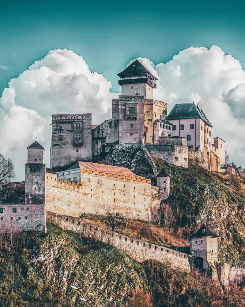 Trencin Castle Slovakia