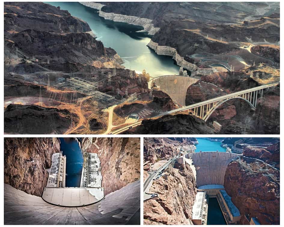 Hoover Dam from above