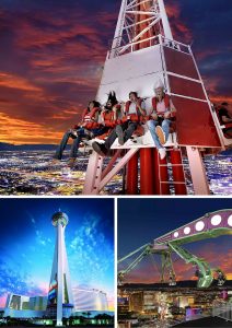 Adventure Rides at the Stratosphere! Read our top 10 list for must see attractions in Las Vegas!