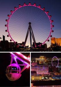 This gigantic observation/Ferris wheel is brand new to Las Vegas. It is like the London Eye, but bigger. Surprisingly it really is a fun ride as pods are big enough to feature whole groups of friends, and even your own bar and bartender. Click through to read the top 10 things to do in Las Vegas! 