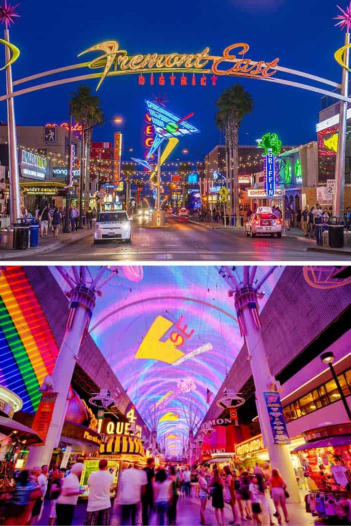 Fremont street Las Vegas