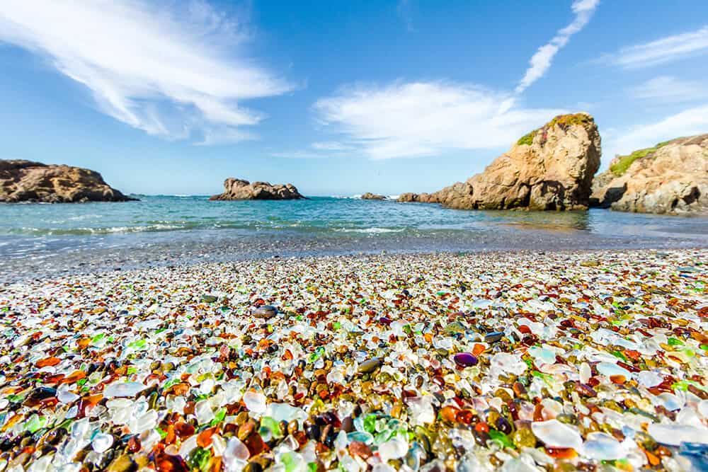 Glass Beach in Fort Bragg California! 