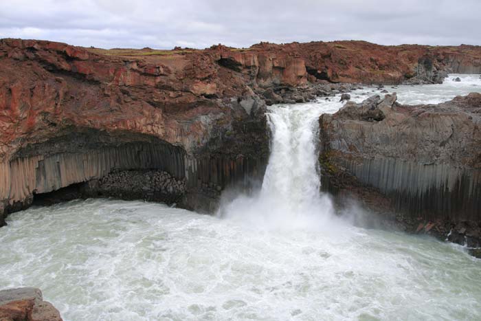 Aldeyjarfoss Waterfalls in North Iceland