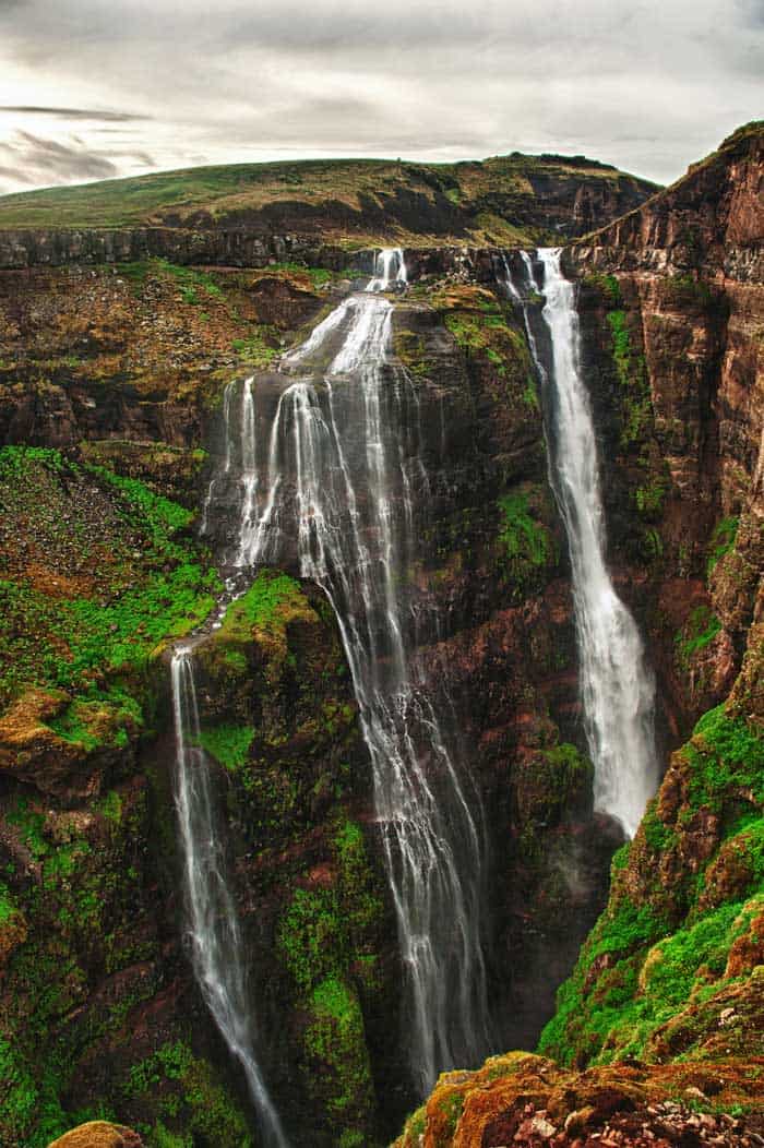 Glymur Iceland’s tallest waterfall