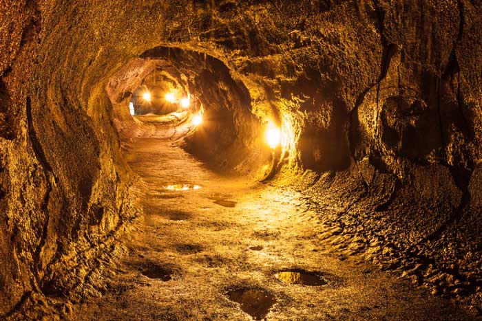 Thurston Lava Tube in Volcano National Park