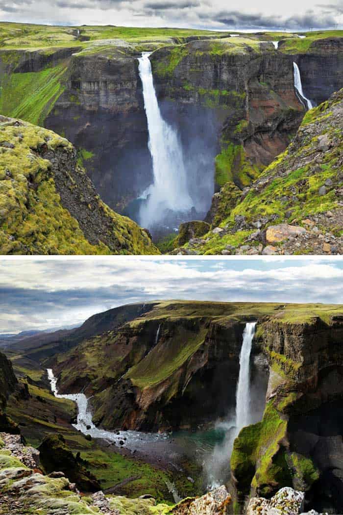 Haifoss Waterfall, Iceland