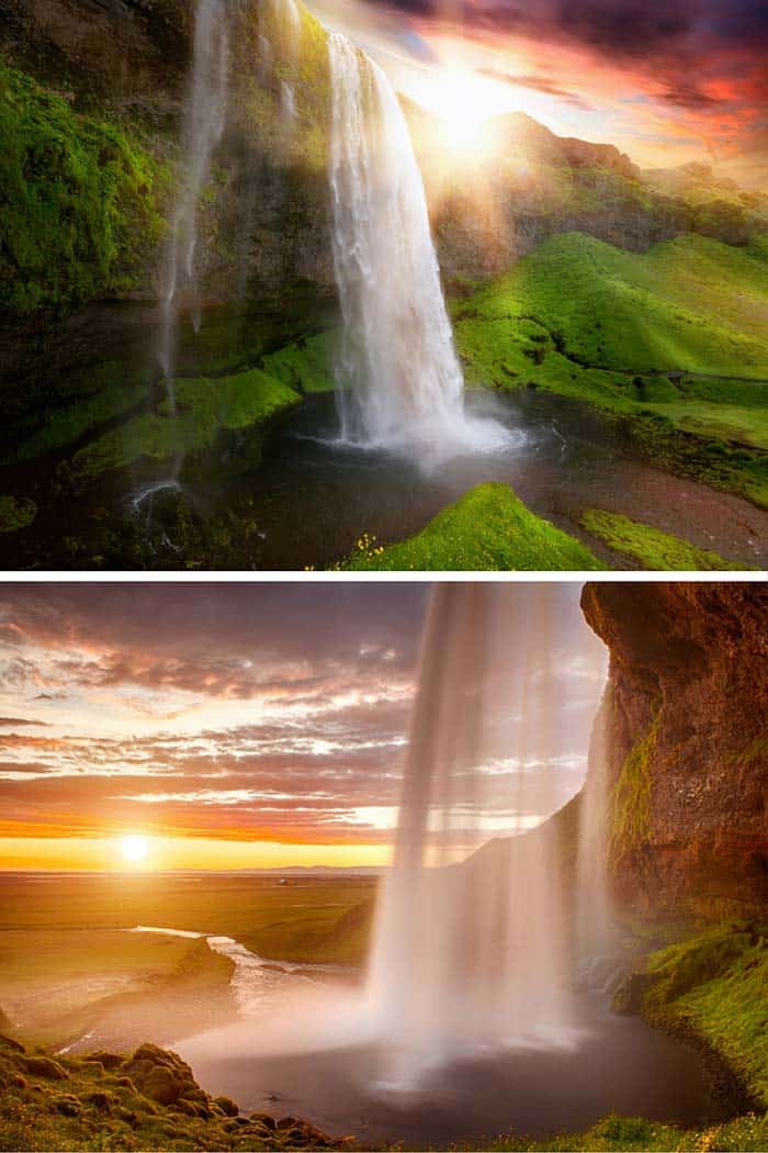 Seljalandsfoss waterfall