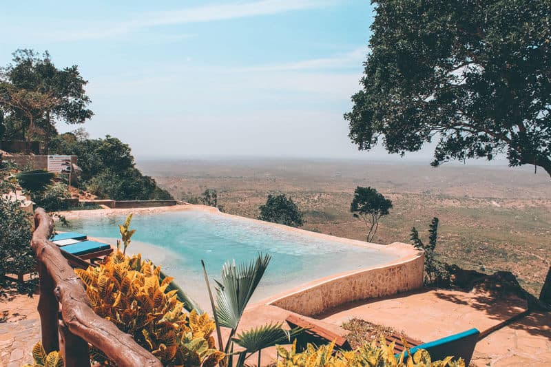 African Safari Lodge & Resort Pool in Kenya