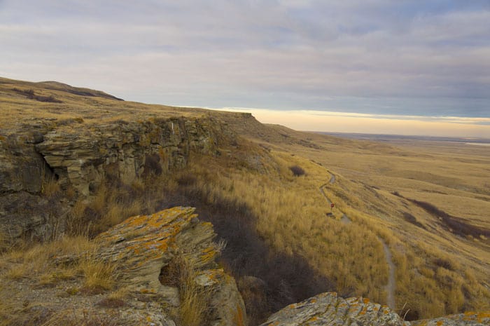 Head Smashed in Buffalo Jump in Alberta Canada