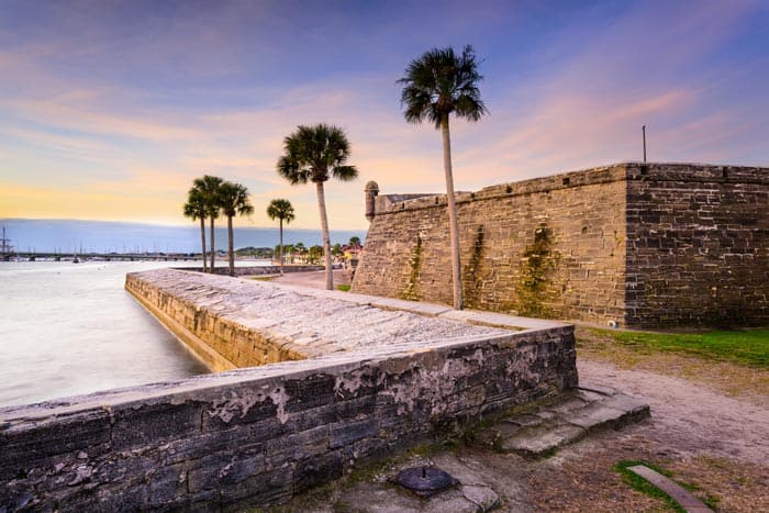 Castillo de San Marcos in St. Augustine.