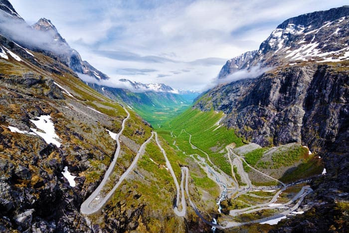 Trollstigen Mountain Road.