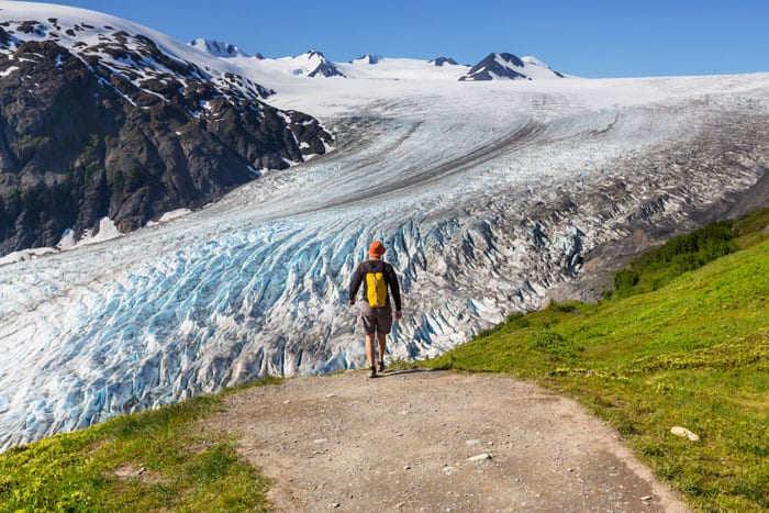 Walk to Exit Glacier (Kenai Fjords National Park)