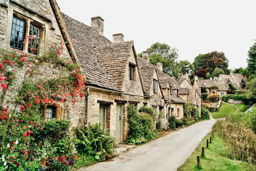 The Cotswolds in Bibury England