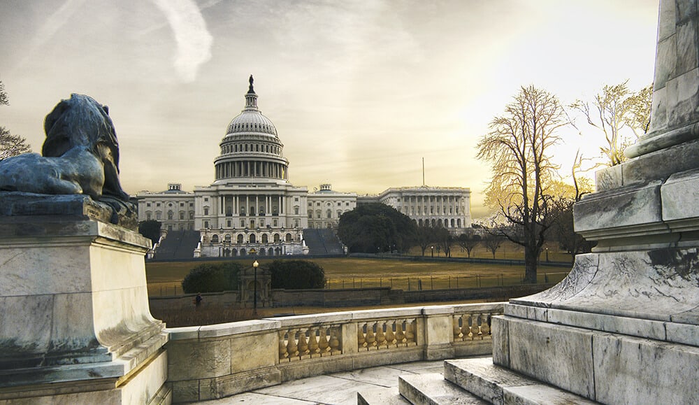 The Capitol Building in Washington DC