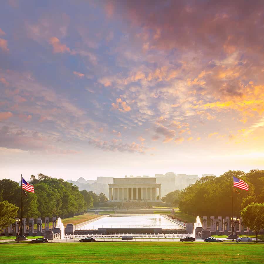 Abraham Lincoln Memorial.