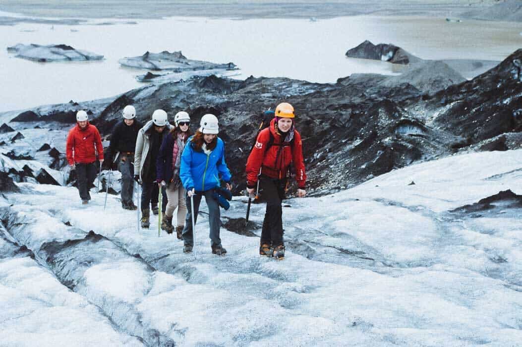 Glacier hike Iceland