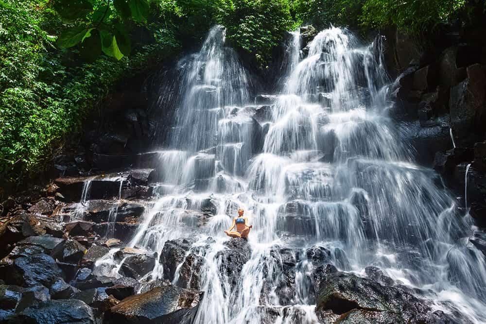 Jembong Waterfall Bali Indonesia