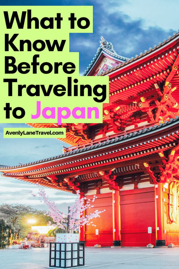Planning a trip to Japan for the first time?