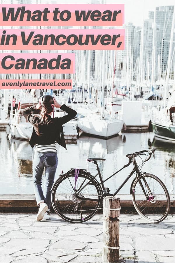 Vancouver Packing List