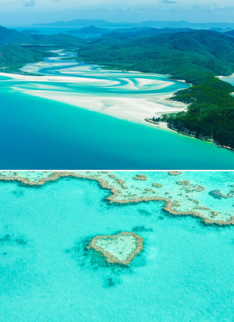 Whitsunday Islands in Australia! See the best natural wonders in Australia on Avenlylanetravel.com