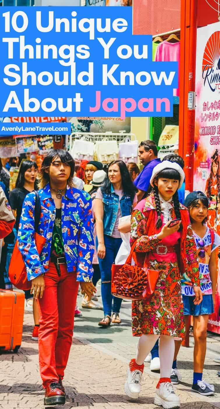 Planning a trip to Japan for the first time? Here are 10 unique things you should know about Japan! 