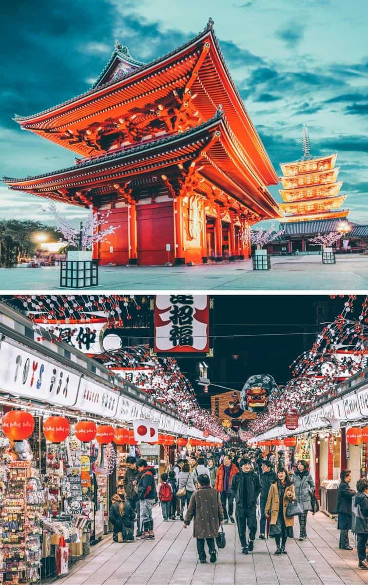 Sensō-ji Temple in Tokyo