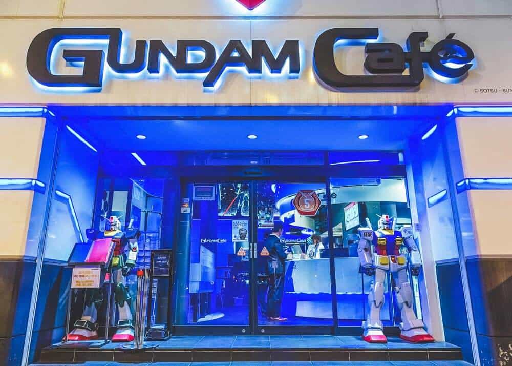 Gundam Cafe in Tokyo