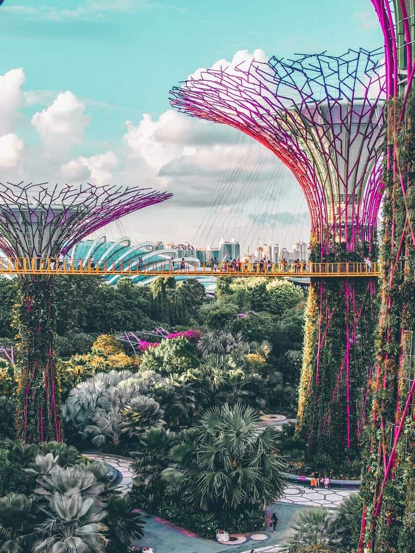 Gardens by the Bay in Singapore.