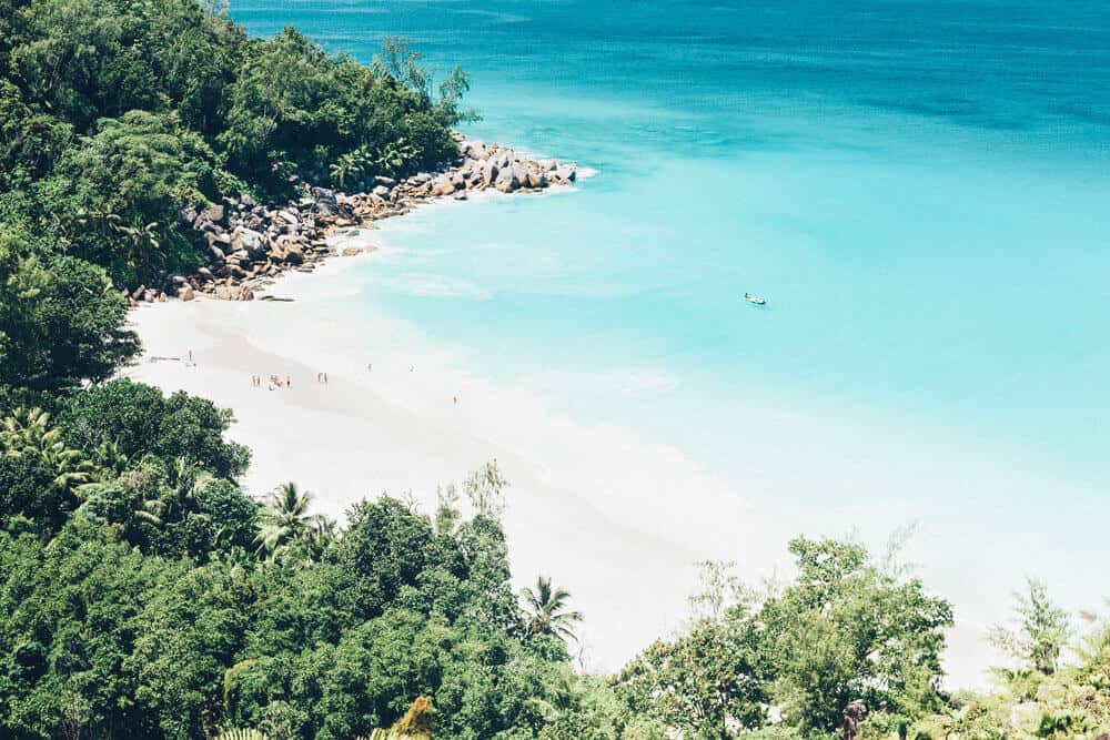 Anse Georgette beach Seychelles