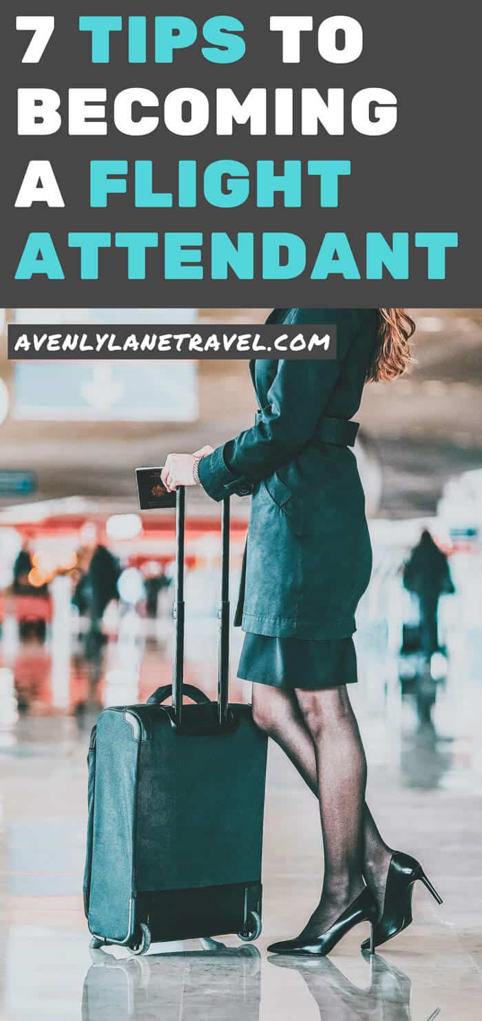 becoming flight attendant 7 tips to becoming a flight attendant. When it comes to getting a job as a flight attendant it can be tough to get an interview, let alone getting hired! These secrets to becoming a flight attendant will help you get started because the flight attendant life can be worth the effort. #flightattendant #travelblog #jetlag #interviews #jobs #airplane #traveltips #avenlylane #avenlylanetravel | www.avenlylanetravel.com