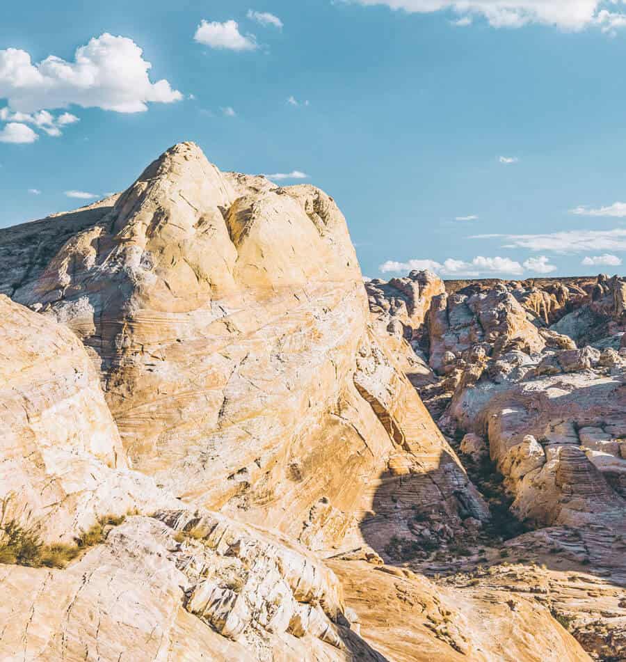 White domes hike las vegas valley of fire