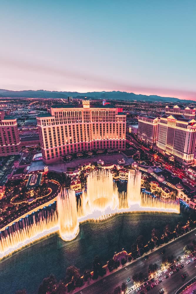 Bellagio fountain and hotel in Las Vegas Nevada! Top 10 Must do's in Vegas for First Timer's! Whether you are taking selfie's in front of the welcome to Las Vegas sign or exploring the Bellagio fountains on the Las Vegas Strip there are so many top attractions in Las Vegas! See the best things to do in Las Vegas this summer by visiting https://www.avenlylanetravel.com/top-10-must-do-in-vegas-for-first-timers-las-vegas-tips/ #vegas #lasvegas #travel #usatravel #vacation #vegasvacation #nevada #USA #avenylanetravel
