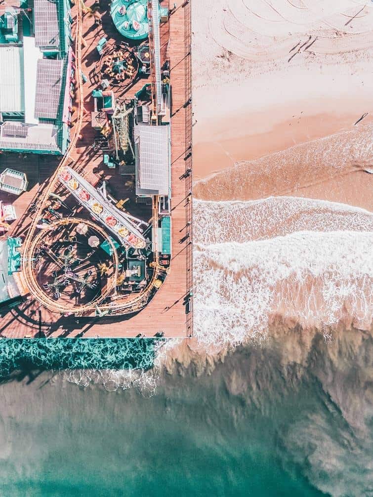 Santa Monica Pier Beach