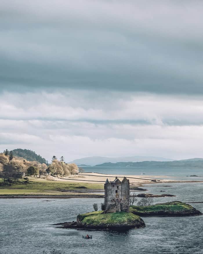 Castle Stalker, Appin in Scotland