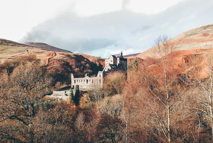 Castle Campbell in Scotland