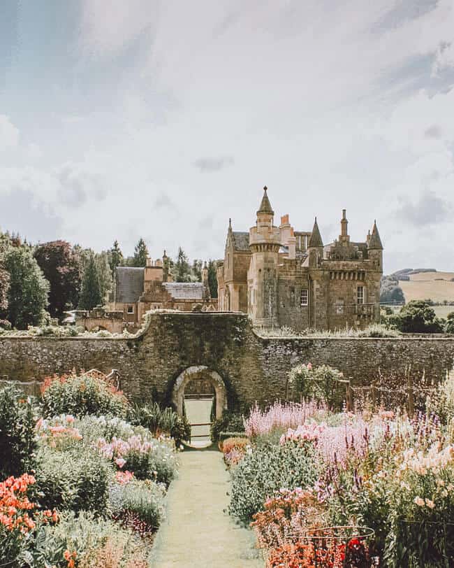 Walter Scott's Castle in Scotland